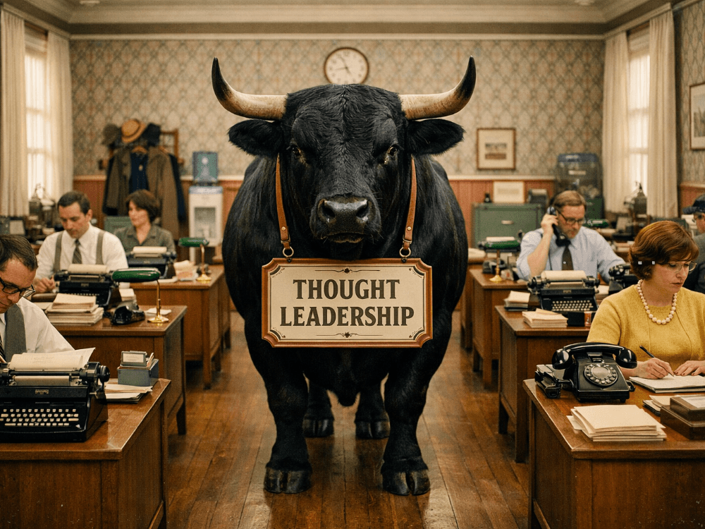 LinkedIn Thought Leadership Bull